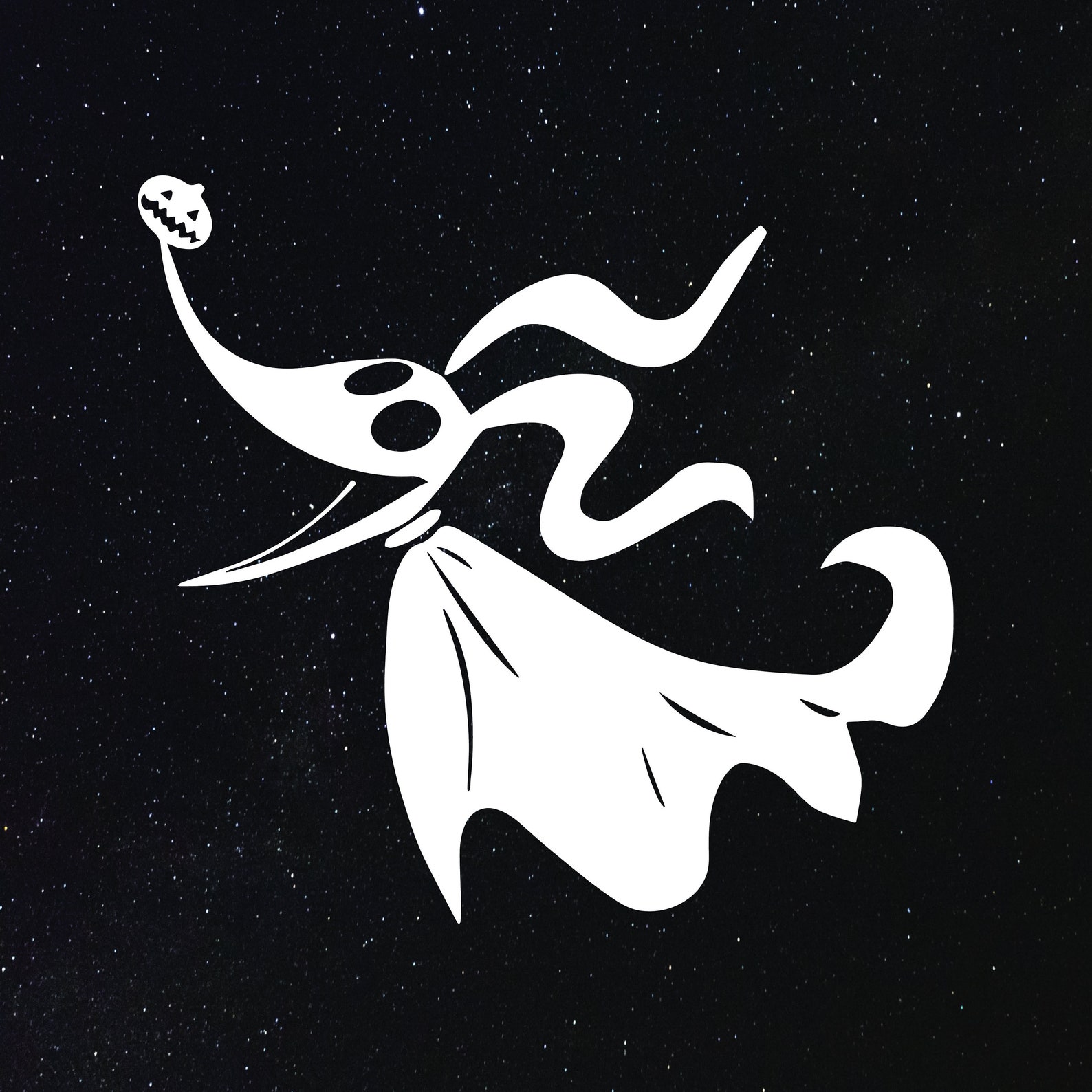 ZERO DOG DECAL / nightmare before christmas decal / sticker /  Etsy