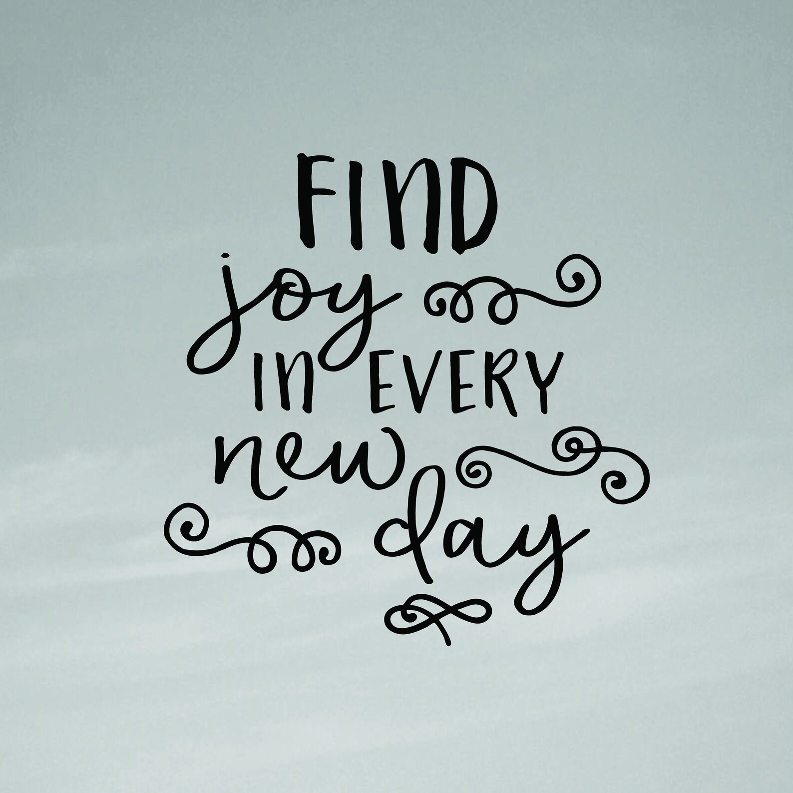 FIND JOY In Every New Day DECAL Etsy