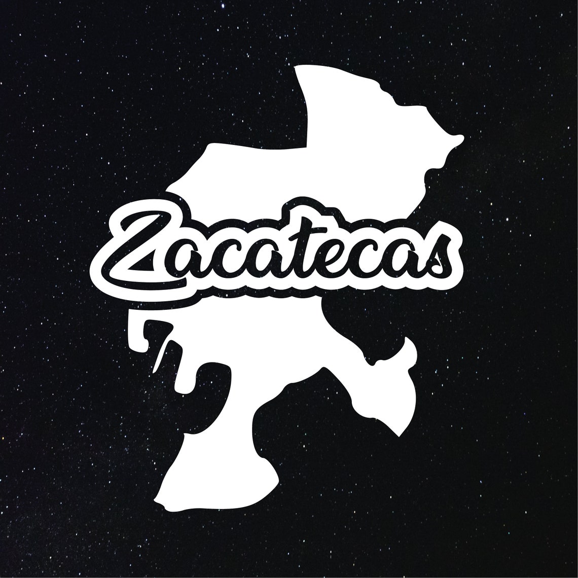 ZACATECAS MEXICO DECAL / Puro Trokiando / La Mamalona / Si Etsy