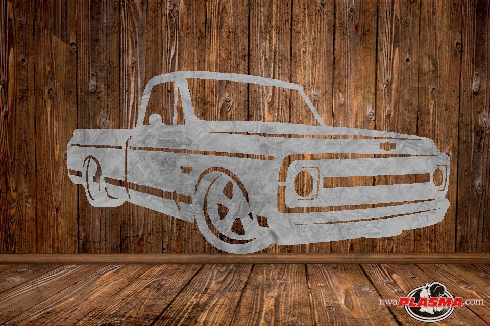 Chevy Truck C10CUT READYsvg dxf vector file plasma | Etsy