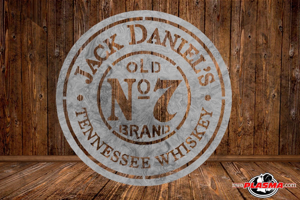 Jack Daniels Old No 7 Tennessee WhiskeyCUT READYsvg dxf Etsy