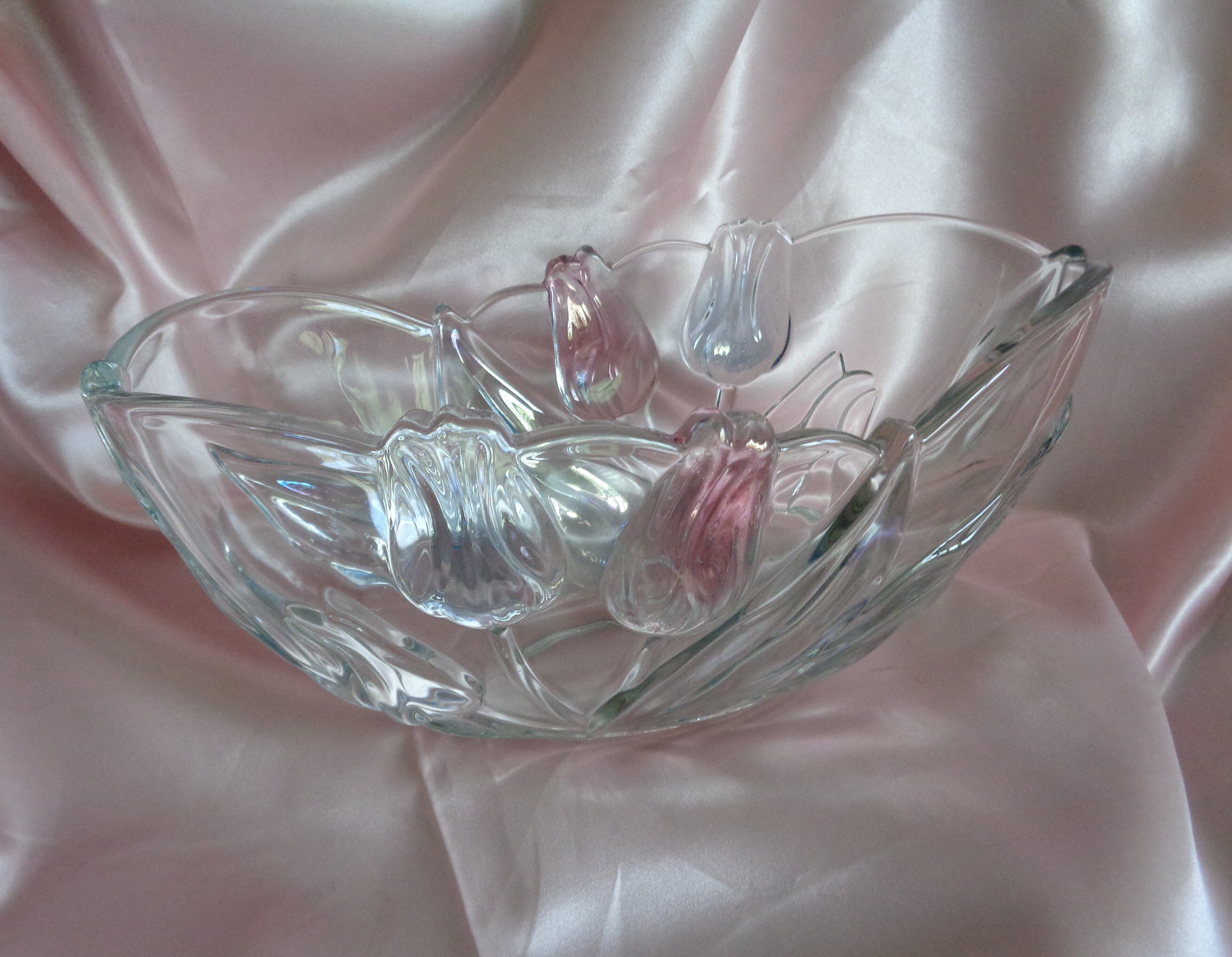 Beautiful Mikasa Tulip Bowl Great As A Center Piece On Any Etsy