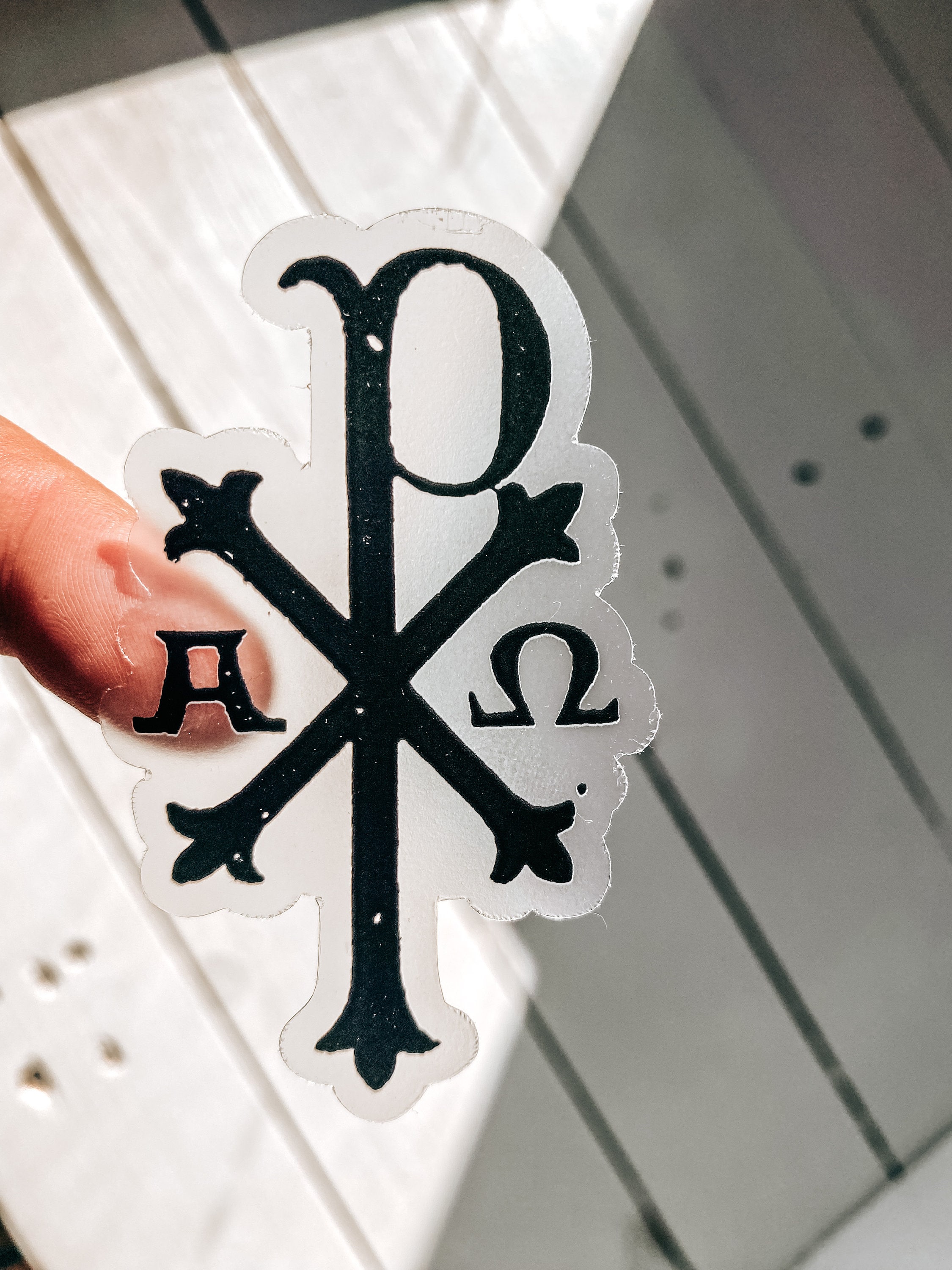 2 Adesivi In Metallo Croce Cristiana Per Auto - 6,3x3,3 Cm, Lega 3D, Colore Nero, Decalcomania Universale Per Bagagliaio E Parafango - 3