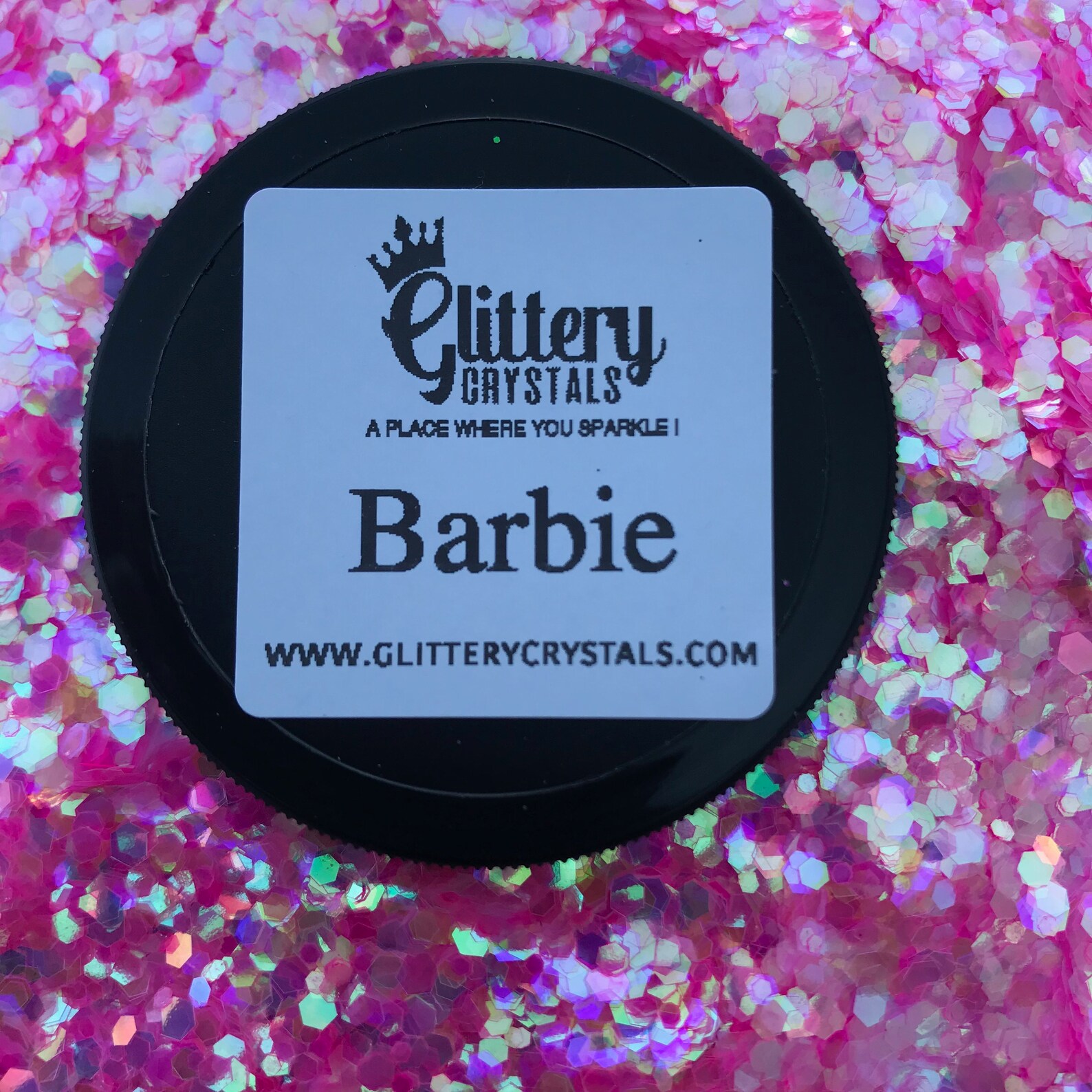 Barbie Pink Glitter Pink Mix Pink Iridescent Glitter | Etsy