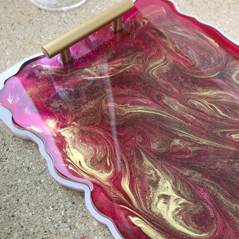 Serving Tray Mold Resin Mold DIY Resin Tray | Etsy