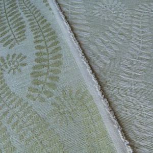 Scalamandre Botanique Fh Leaf Pale Green Fern Foliage Cotton MSRP USD 188/Y