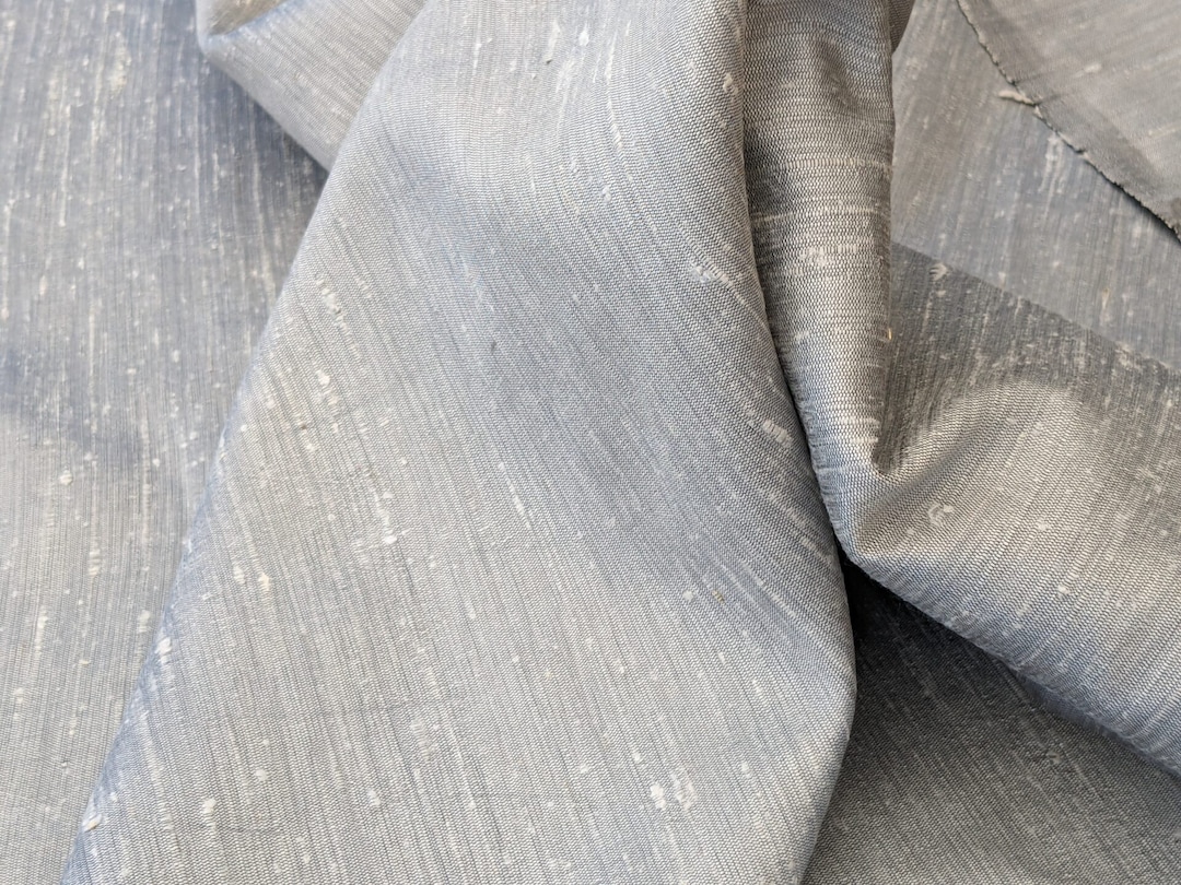 Scalamandre Vienne Texture Pewter Gray Silk Solid Texture- by the Yard ...