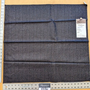 9 EV36 Lelievre Paris Graphite Ho Ardoise Dark Gray Cotton Black Small Scale Texture Solid 24&quot;x27&quot;