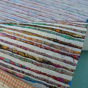 cięte na wymiar, Scalamandre Rainbow Slab, tęczowa, wszystkie kolory, Old World Weavers, *jedwabna*, metalowa tapeta!
