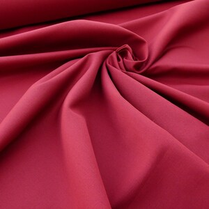 By Yd Scalamandre Cannes Rosso Granata Red Rich Heavy! Cotton MSRP120/Y
