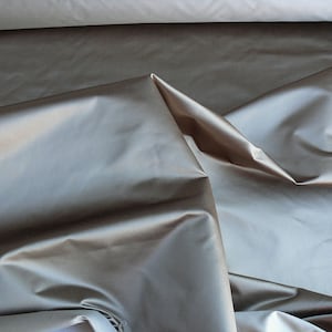 By Yard Brunschwig & Fils Georges Satin Silk Taupe MSRP 396/Y