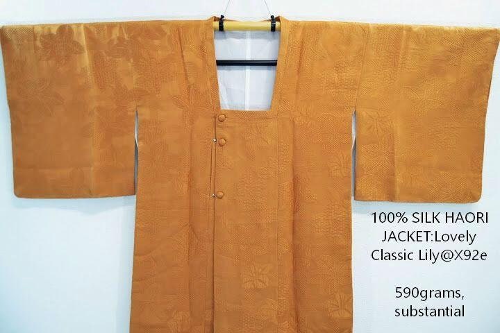High Quality Japanese 100% Silk Haori Jacket Hand-made High Quality Japanese 100% Silk Haori Jacket Hand-made
