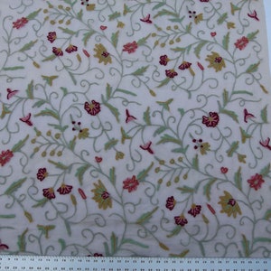 1.8Y Kravet Design Embroidered Organza Floral 8515.3 MSRP 199/Y