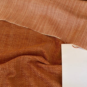 Scalamandre " San Miguel Texture Orange Spice MSRP USD 198/Y Heavy"