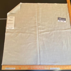 Scalamandre Eco FR Heavy Stone Viscose Plain Beige - Square 27″x 27″