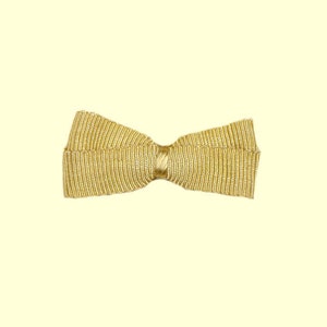 Scalamandre 100% Silk Mini Ribbon In Olive Yellow