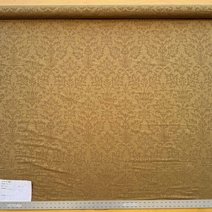 by yard Scalamandre Damask Gold Renaissance Medallion Fortuny Style Reversible