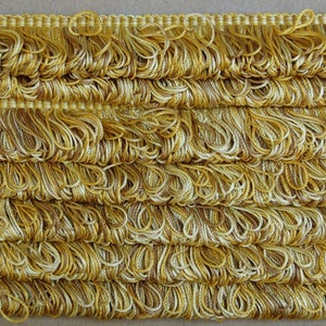 Scalamandre Old World Weavers Troyes Gold Silk Loop Trim