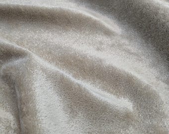 Op maat gesneden Mohair en zijde fluweel zeewiertextuur in zwaar uitgevoerd zandsteen