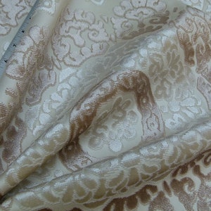 By Yard Kravet Modern Haven Cut Velvet Vanilla Latte MSRP 330/Y