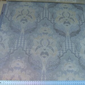 By Yard Scalamandre Lacerta Damask Cut Velvet Beige Cream White MSRP USD 512/yard