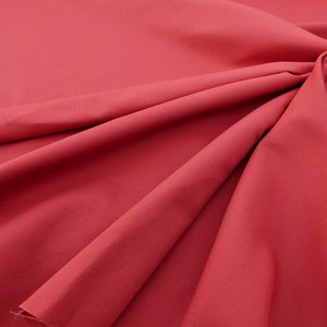 By Yd Scalamandre Cannes Rosso Ruggine Red Rich Heavy! Cotton