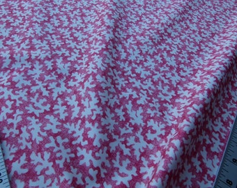 By Yard Reef Hot Pink from Scalamandre 100% Cotton Print MSRP100+/y