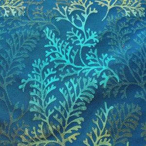 By Yard Scalamandre Corail Deep Water Blue Silk Damask MSRP 136/Y