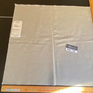Scalamandre Eco FR Heavy Concrete Viscose Plain Cream - 27″x 27″ Square
