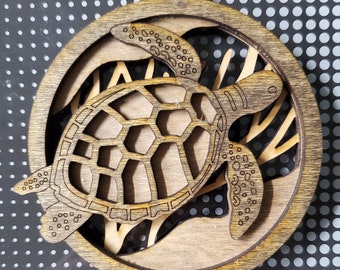 Ornamento de tortuga marina