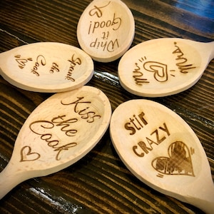 Custom Engraved Wooden Spoon