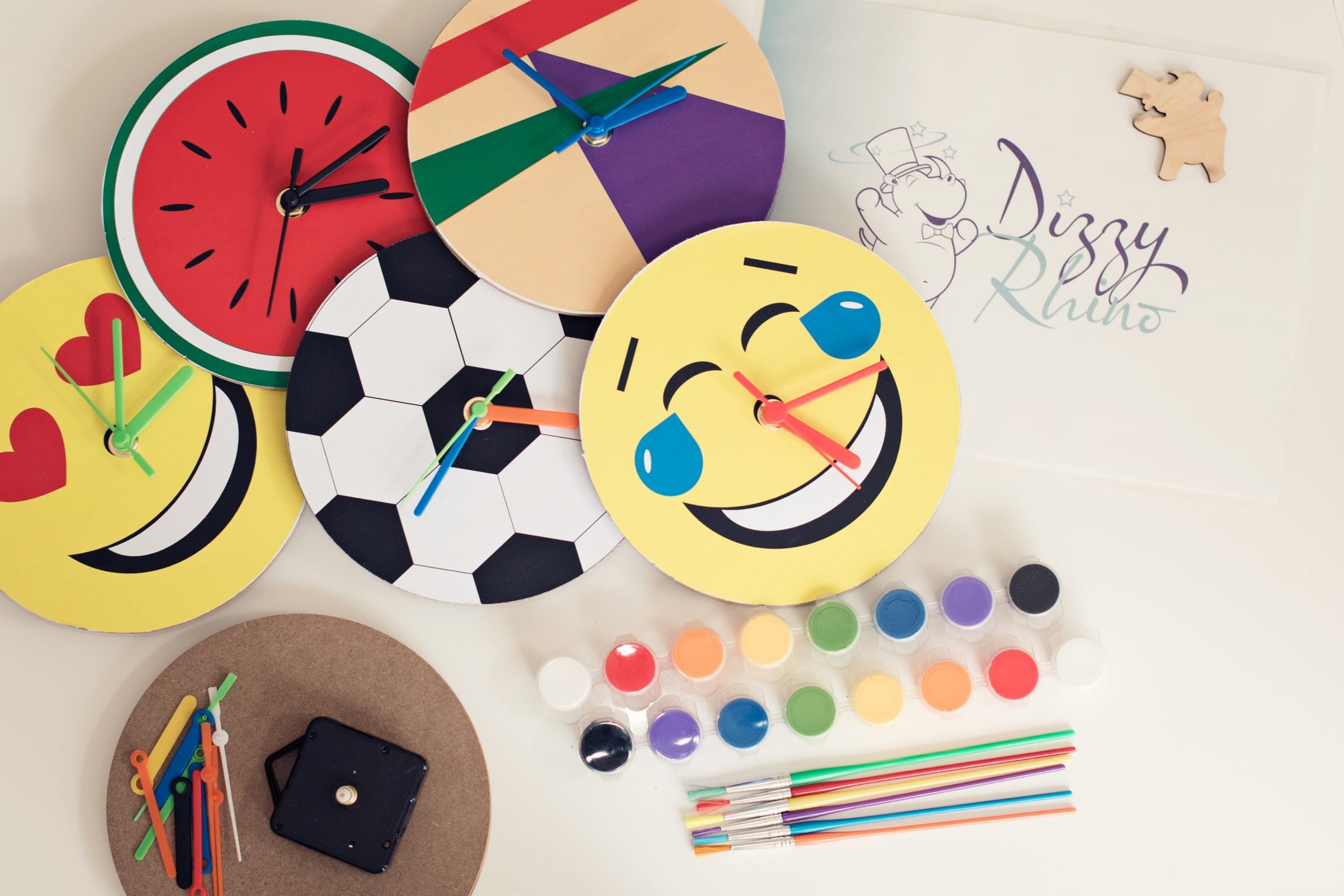 Clock Making Kit Craft Kit Gift for Kids Crafts Montessori Etsy