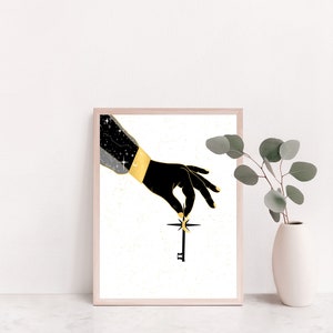 Hekate Queen of the Night giclee art print ~ mythology art, wall art, home decor, goddess art, greek goddess art,