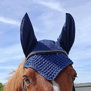 Modello di berretto da cavallo - design POP CORN - 3 misure per cavallo, cob e pony