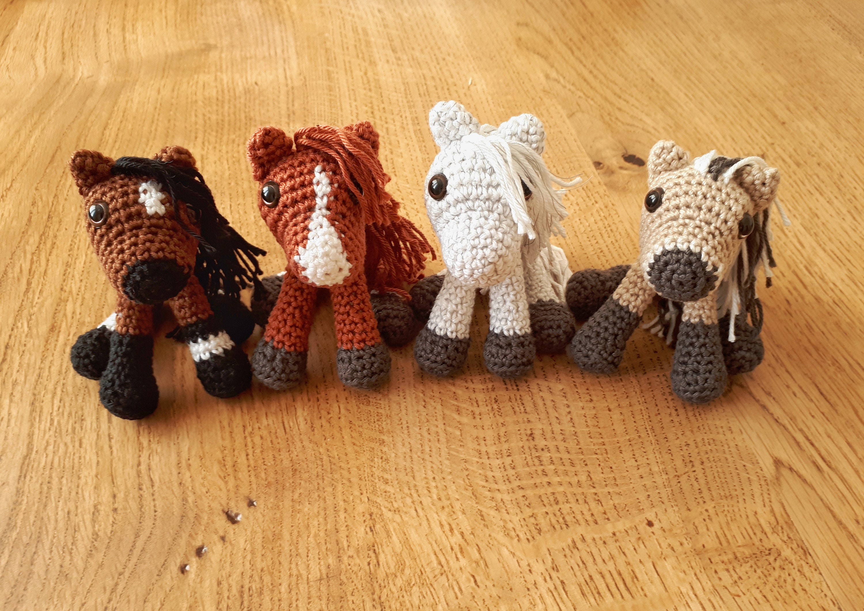 MINI cheval personnalisé au crochet amigurumi Etsy France