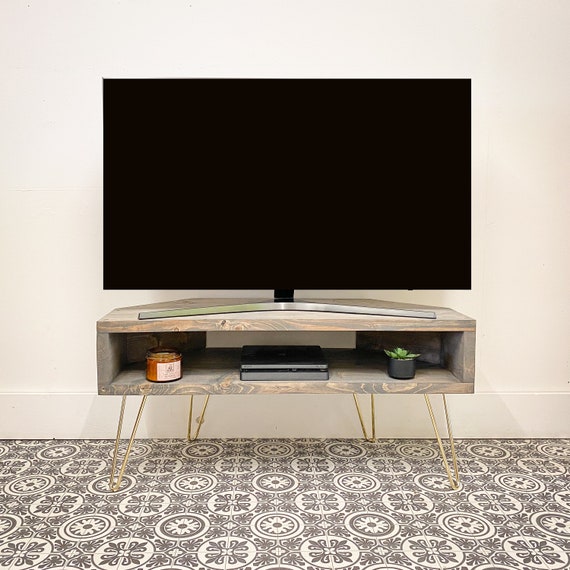 Corner side shop tv unit