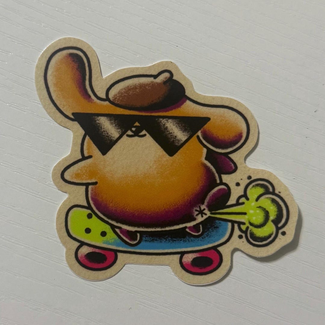 Gas Powered Sticker - Etsy