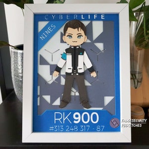 ペーパークラフトドール ナイン（RK900）