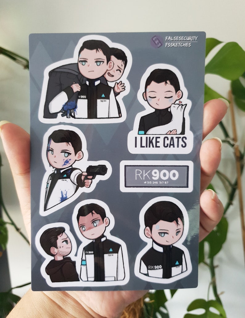 DBH Nines RK900 Vinyl Sticker Sheets image 6