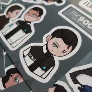 DBH Nines RK900 Vinyl Sticker Sheets image 5