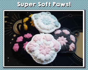 Super Soft Crochet Cat Paw