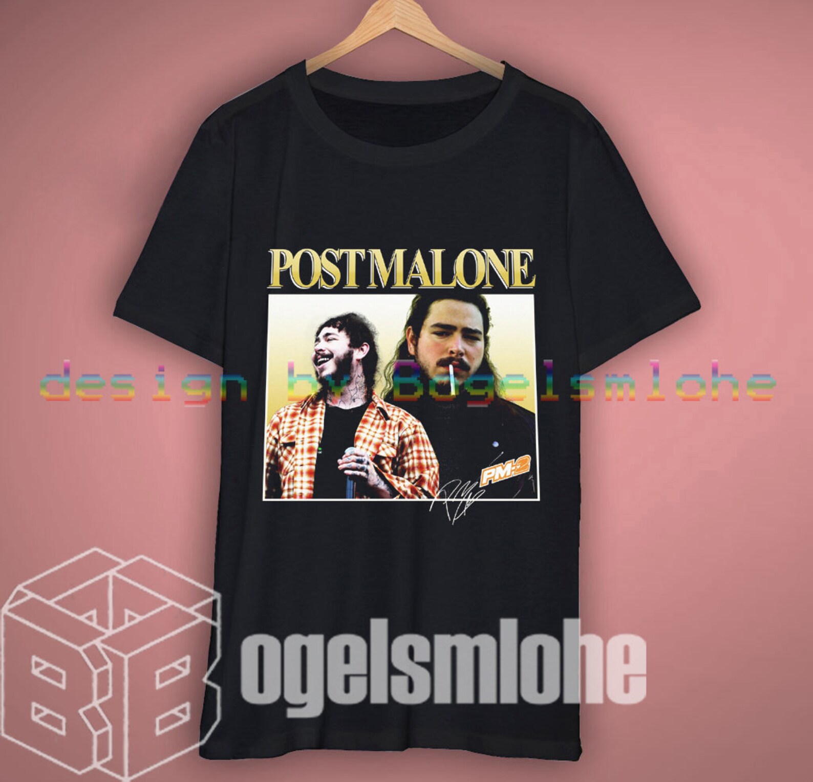 etsy post malone shirt