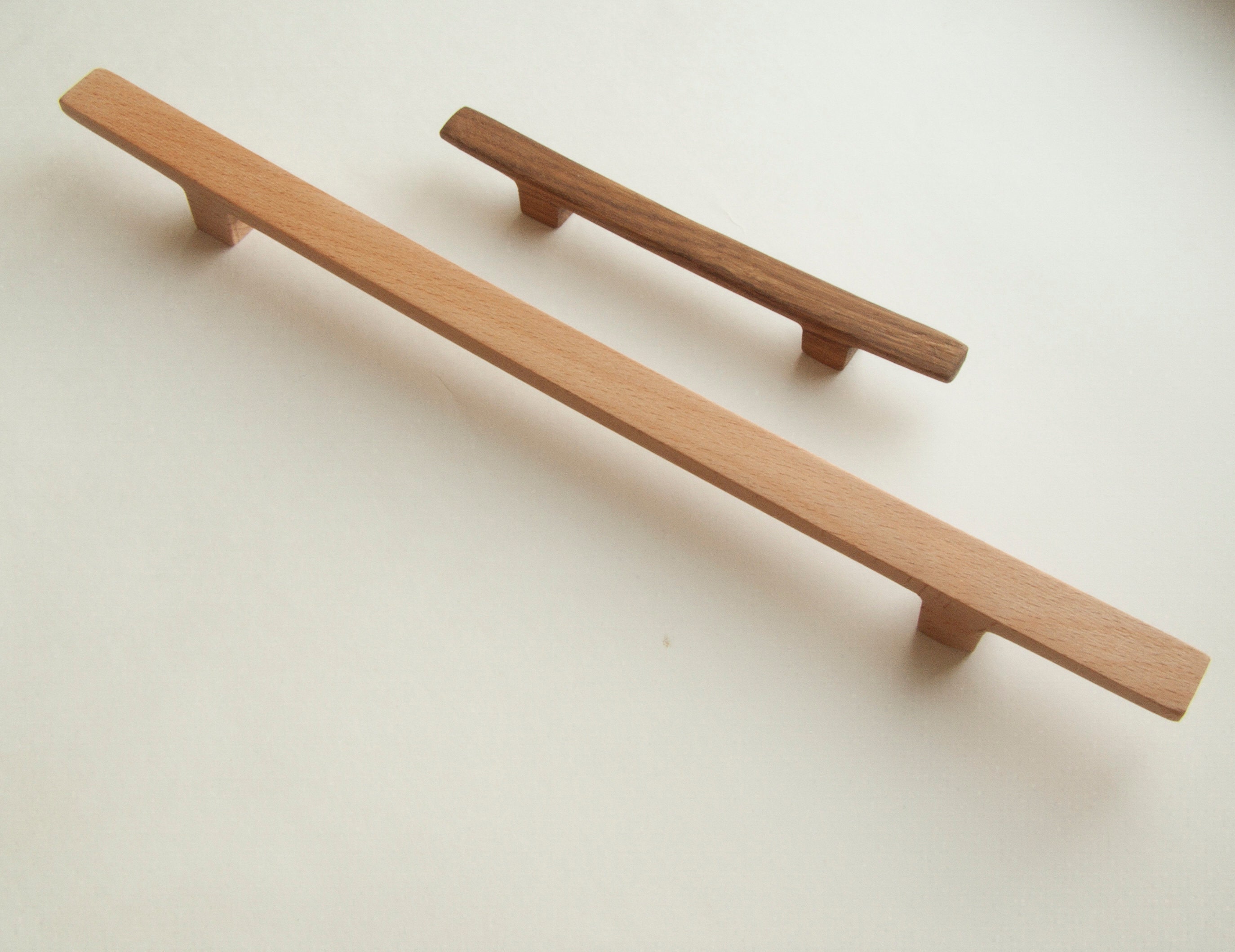 Modern Long Japanese Pulls Long Wooden Drawer Etsy