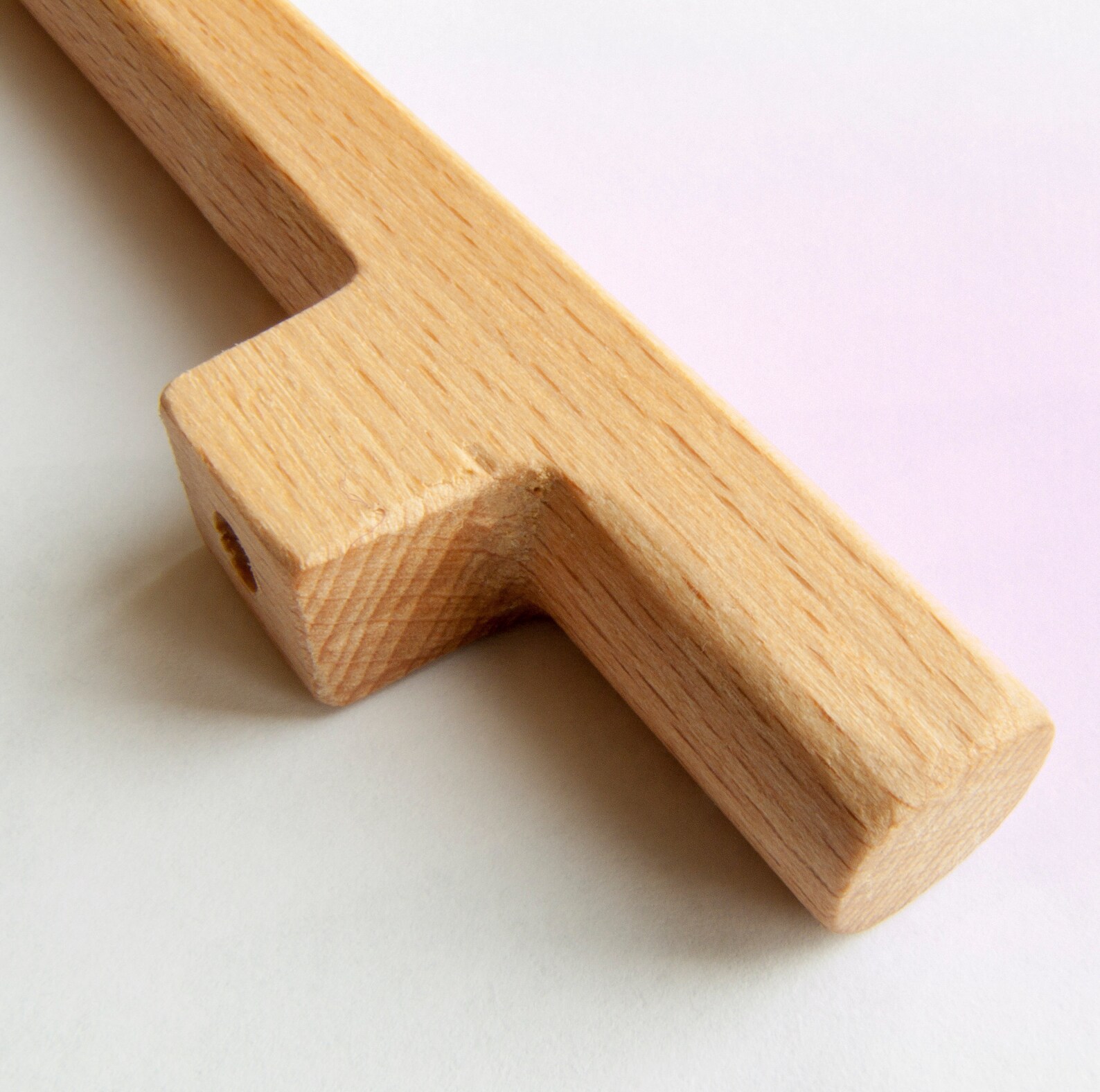 Modern Pulls Wooden Drawer Handles model 28 Etsy