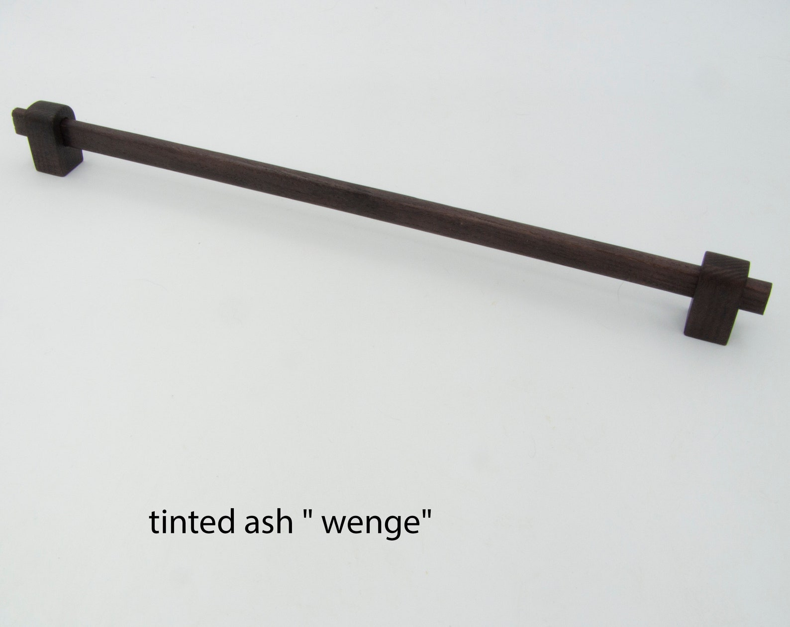 Lange dünne Holzgriff moderne Schrank zieht Holz Schublade | Etsy