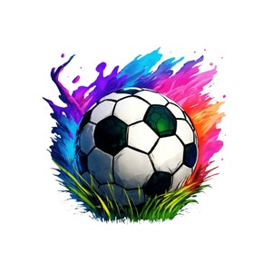 Patch thermocollant football coloré pour enfants et adultes, adapté aux cartables, t-shirts, sacs, oreillers, pulls, vestes en jean et bien plus encore.