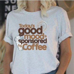 Funny Coffee T Shirt, Coffee Lover&#39;s T-Shirt, Gift for Coffee Lover, Gift for Friend