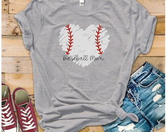 Baseball Mom T Shirt, Gift for Mom, Baseball Lover Shirt, Baseball Mom Shirt, Game Day Tee