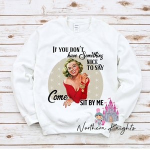 Retro Snarky Sweatshirt, Funny Sweatshirt, Gift for her