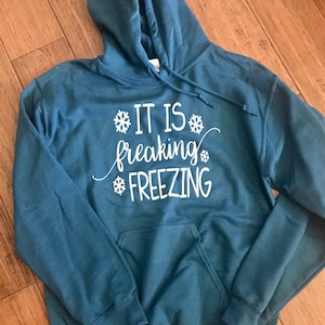 It&#39;s Freaking Freezing Hoodie